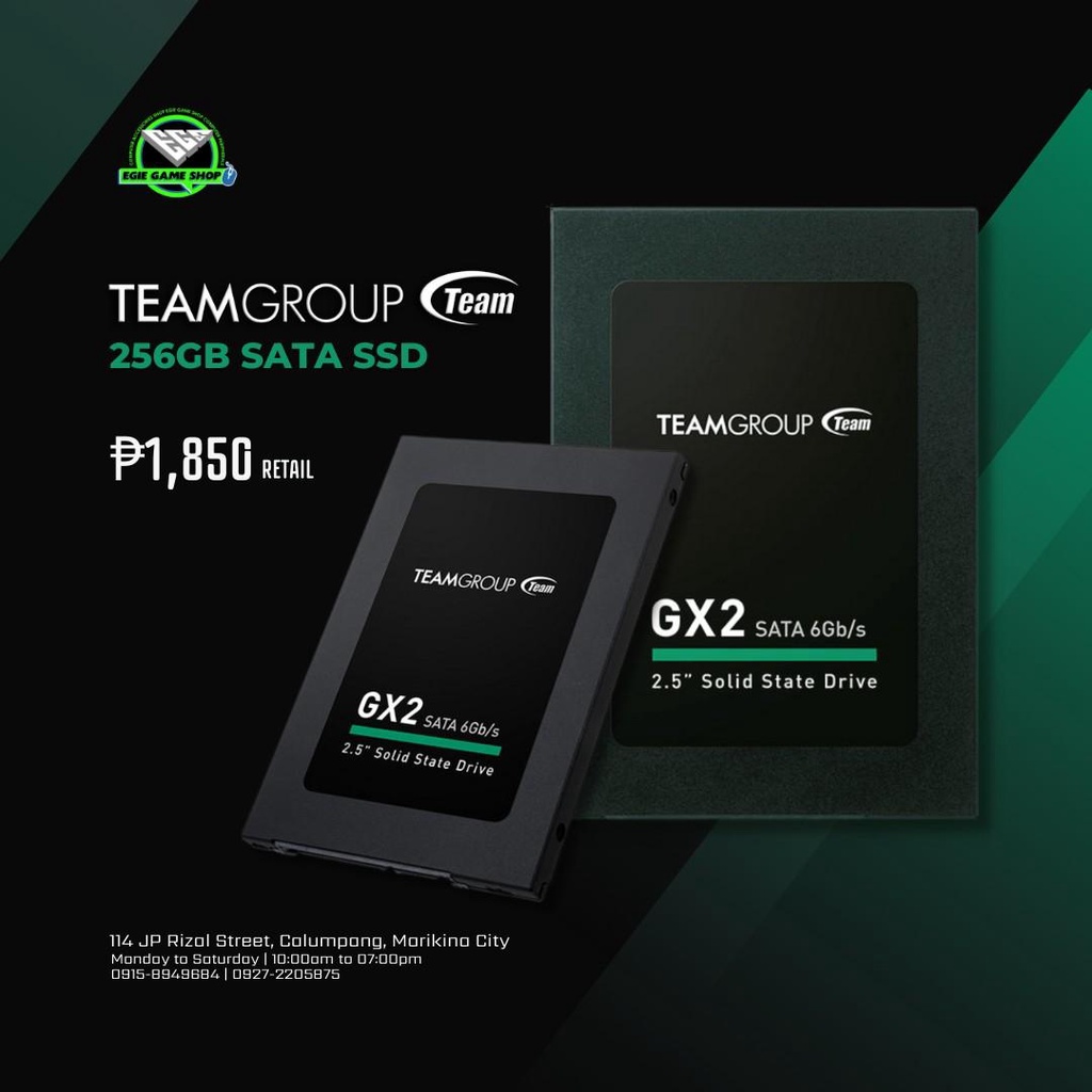 Ổ cứng SSD Team GX2 120GB - 256GB 2.5″ SATA 3