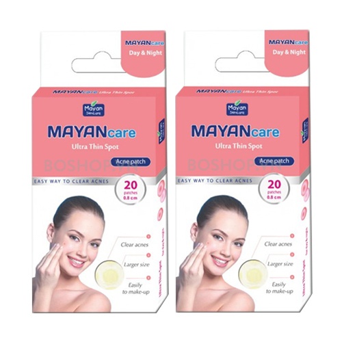 MIẾNG DÁN MỤN MAYAN CARE ULTRA THIS SPOT ACNE PATCH (Hộp 20+4 miếng)