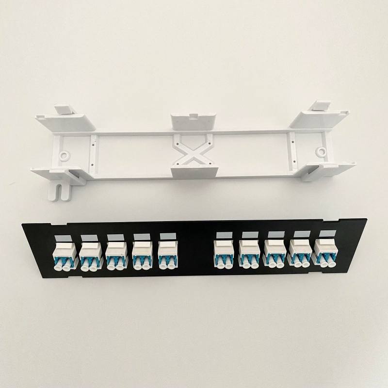 Bảng Điều Khiển Quang Học LC 10 Cổng 10G Bằng Nhựa Nhiều Màu Sắc