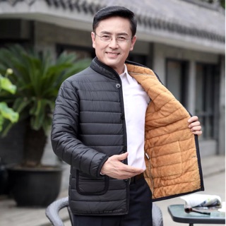 Áo phao nam lót lông