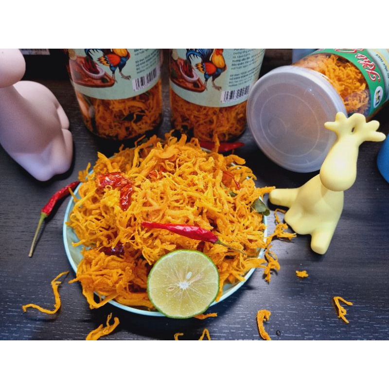 hũ  250g khô gà lá chanh ( ăn thử) | BigBuy360 - bigbuy360.vn