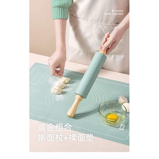 thảm nhào bột, cây lăn bột hãng Josogo (tặng cắt bột)