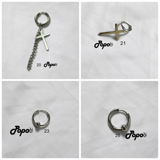 Khuyên tai KPOP BTS, BIGBANG, EXO, GDRAGON tổng hợp ( Mẫu 21-40)