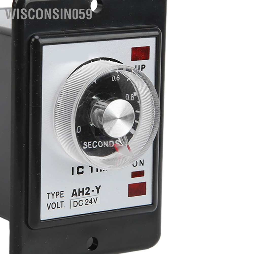 Rơ le điều khiển hẹn giờ cho thiết bị tự động hóa JYIO AH2 ‑ Y 1S 8 pin