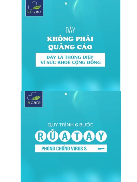 (FREE SHIP 50k)NƯỚC RỬA TAY KHÔ DIỆT KHUẨN LA CARE | BigBuy360 - bigbuy360.vn