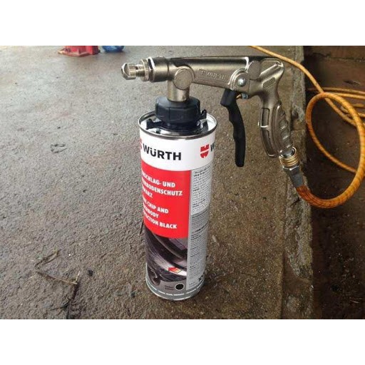 Sơn Phủ Gầm Chống Han Gỉ WURTH 1000ml - Hạn chế Tiếng Ồn, Ngập Nước - Công nghệ Đức - Sky shop