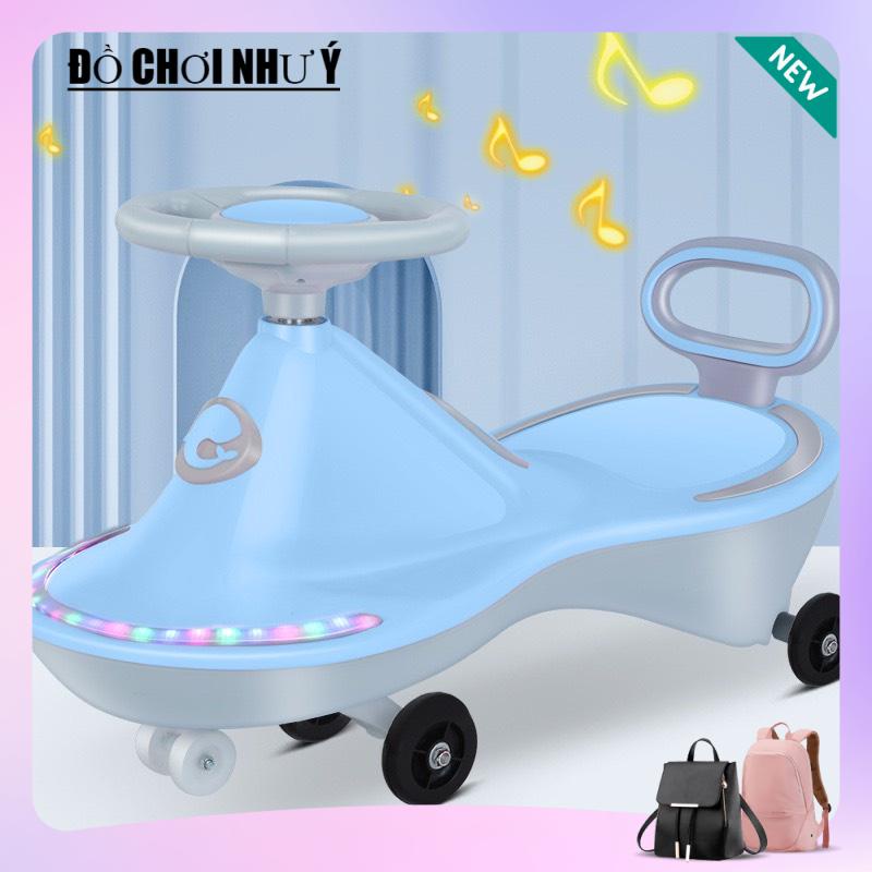 Xe lắc cho bé có nhạc Dolphin🌸SIÊU PHẨM🌸 chở được 1 người lớn và 1 bé trọng lượng tối đa 120kg