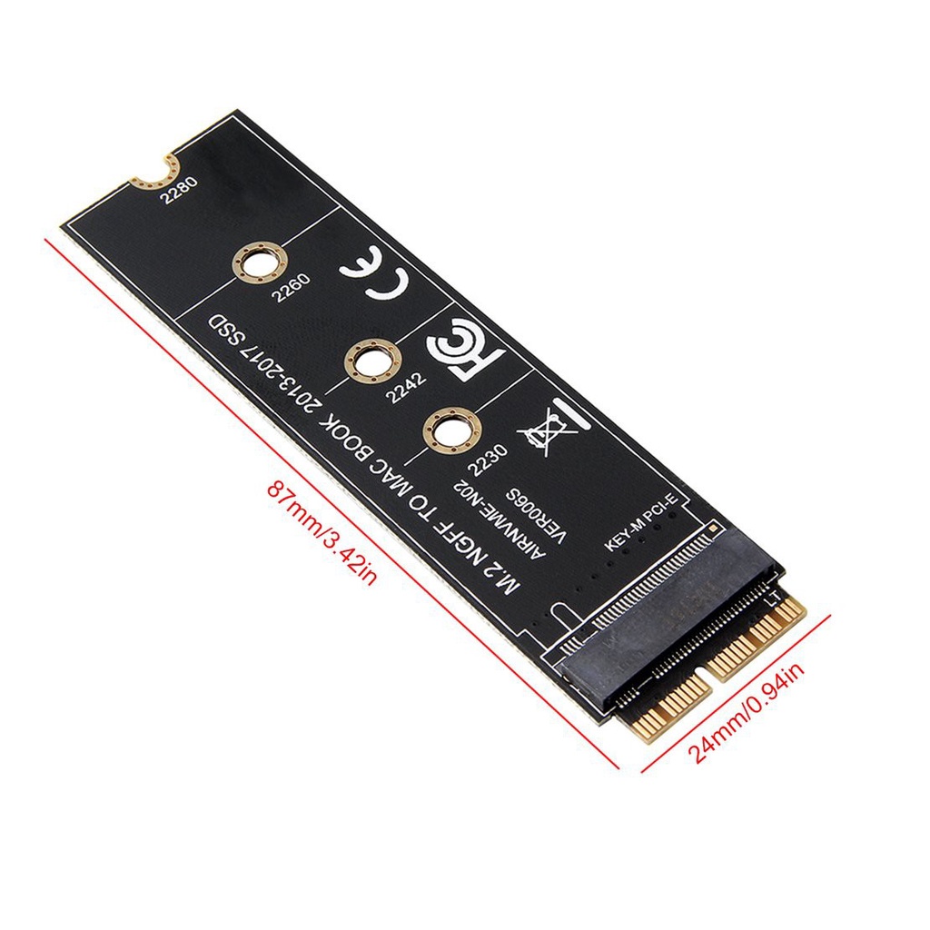 Thẻ Chuyển Đổi Ổ Cứng M.2 Nvme Ssd Sang 2013 2014 2015 2016 2017 | BigBuy360 - bigbuy360.vn