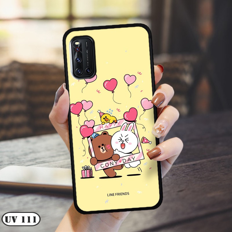 Ốp lưng điện thoại Vivo V19  - lưng nhám viền dẻo