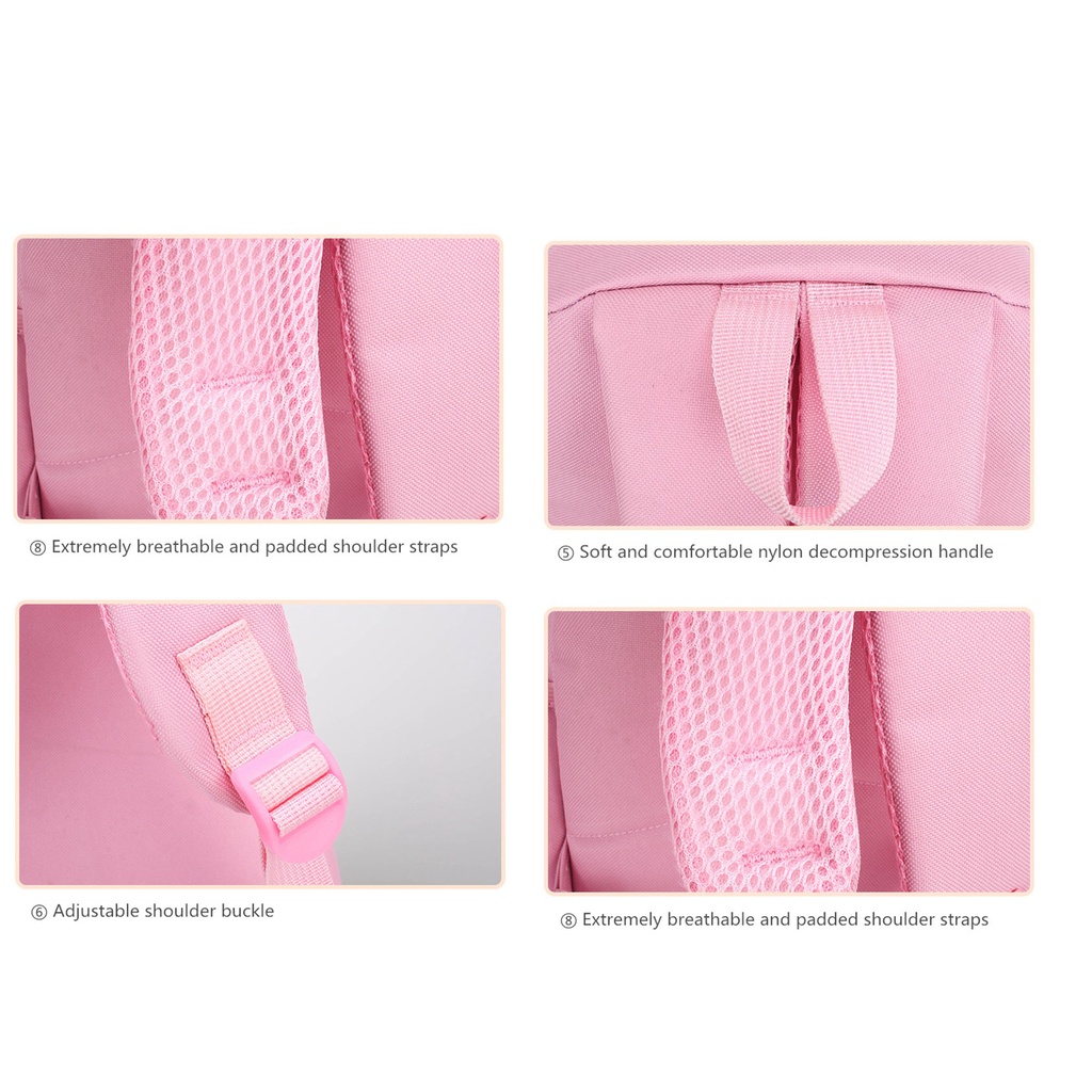 Balo cho bé trai bé gái đi học mẫu giáo mầm non cho bé từ 2 - 5 tuổi chống thấm nước, siêu nhẹ, kích thước nhỏ gọn