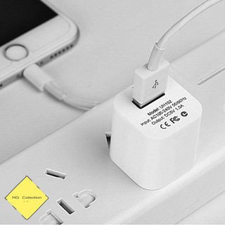 Củ Sạc 1A Hoco UH102+ Iphone Samsung + Android
