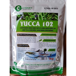 YUCCA 102 dạng bột tạo môi trường nuôi lý tưởng cho tôm cá