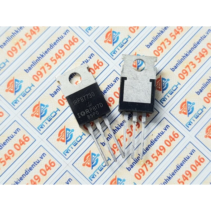 [Combo 2 chiếc] IRFB7730 Mosfet Kênh N 75V-195A TO-220C