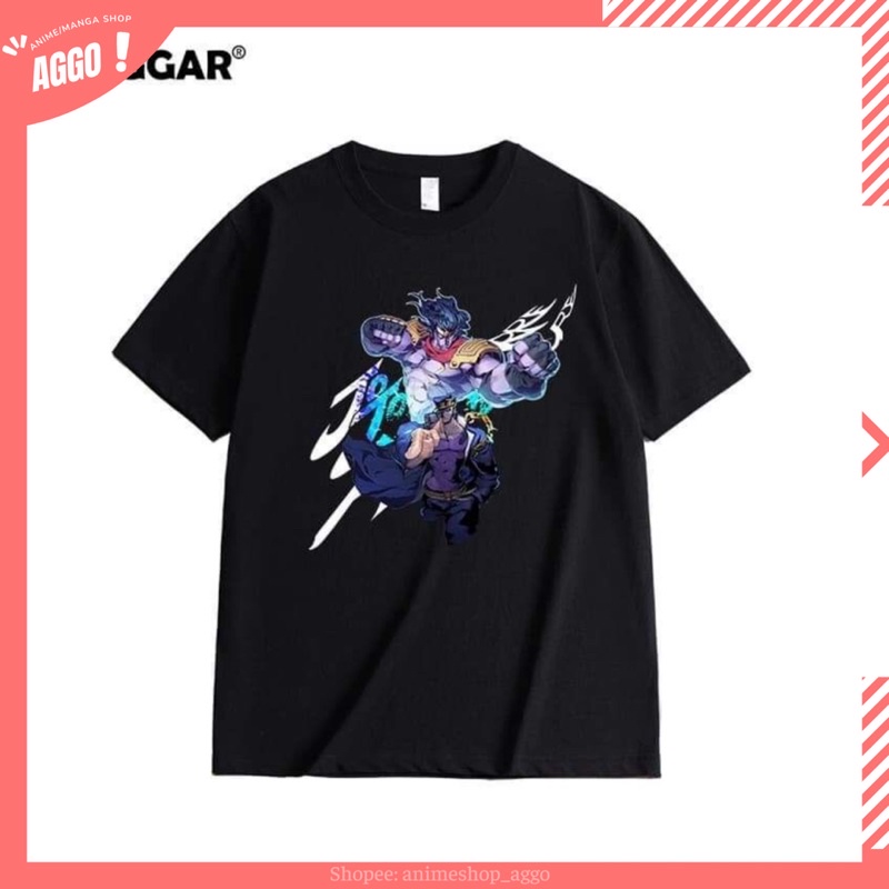 Áo Phông In Hình JoJo 's Bizarre Adventure Nam Nữ  Cá Tính