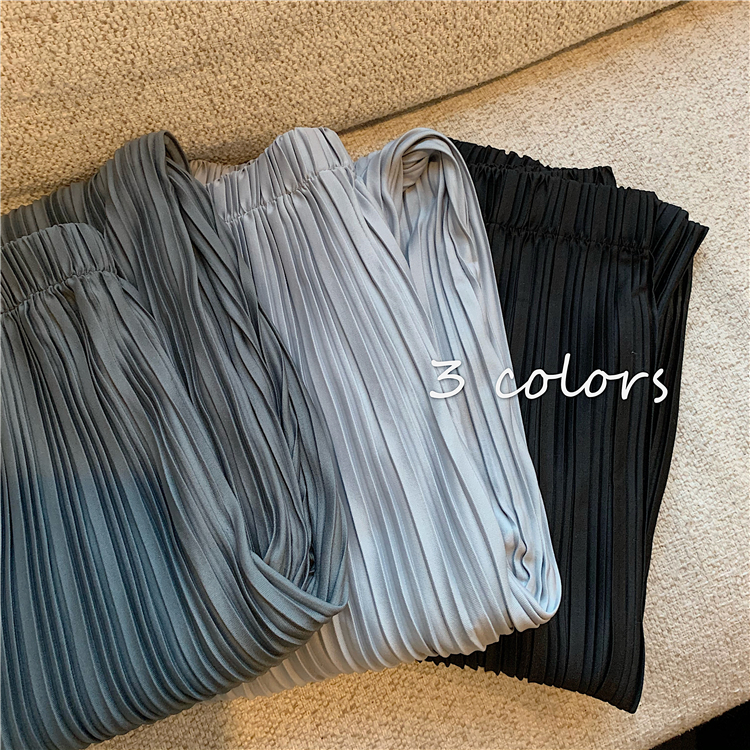 Quần Dài Ống Rộng Lưng Cao Phong Cách Hàn Quốc 3 Màu Lựa Chọn Cho Nữ | BigBuy360 - bigbuy360.vn