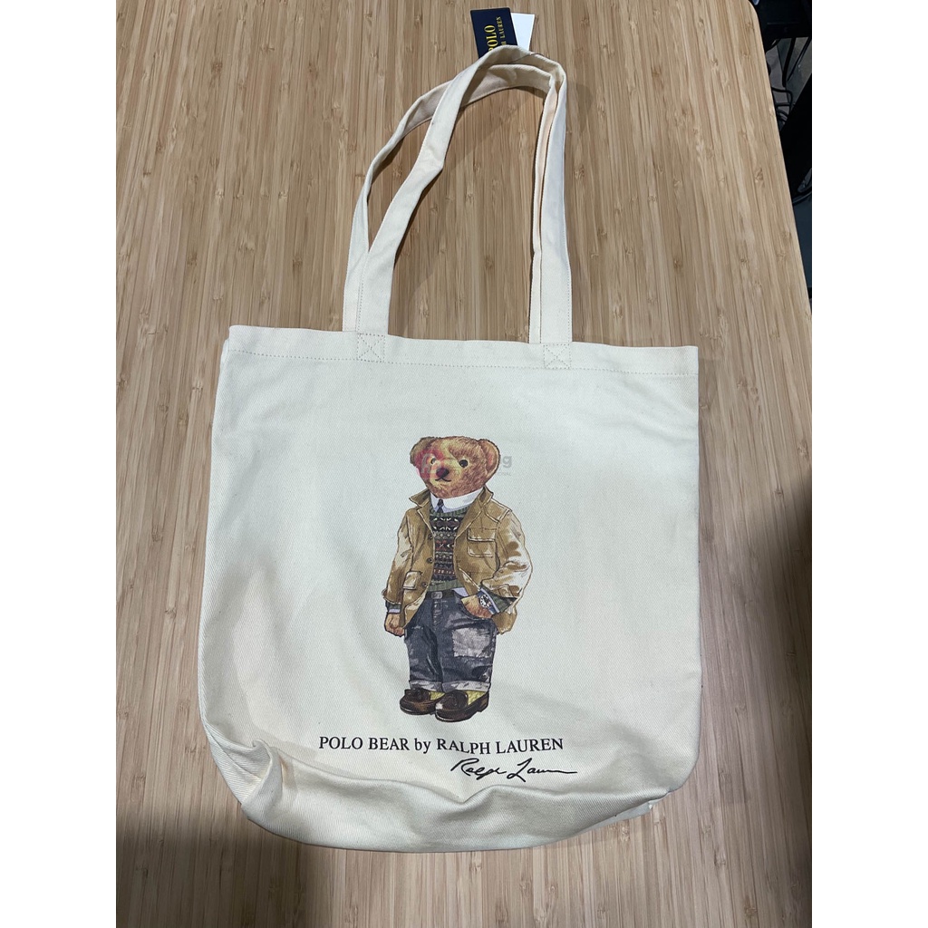 Ralph Allen Gấu Một Vai Vải Canvas Satchel Thời Trang