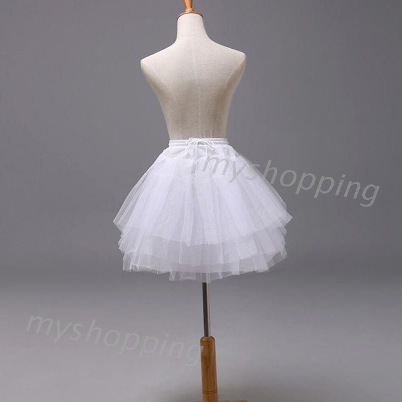 Váy lót xòe màu trơn phong cách cổ điển thanh lịch