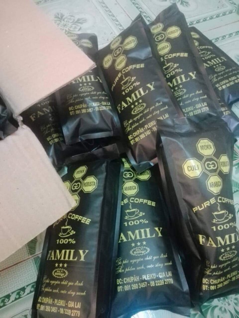 500g cà phê Family nguyên chất( hàng xay - hàng hạt) bao đổi trả nếu không vừa ý | BigBuy360 - bigbuy360.vn