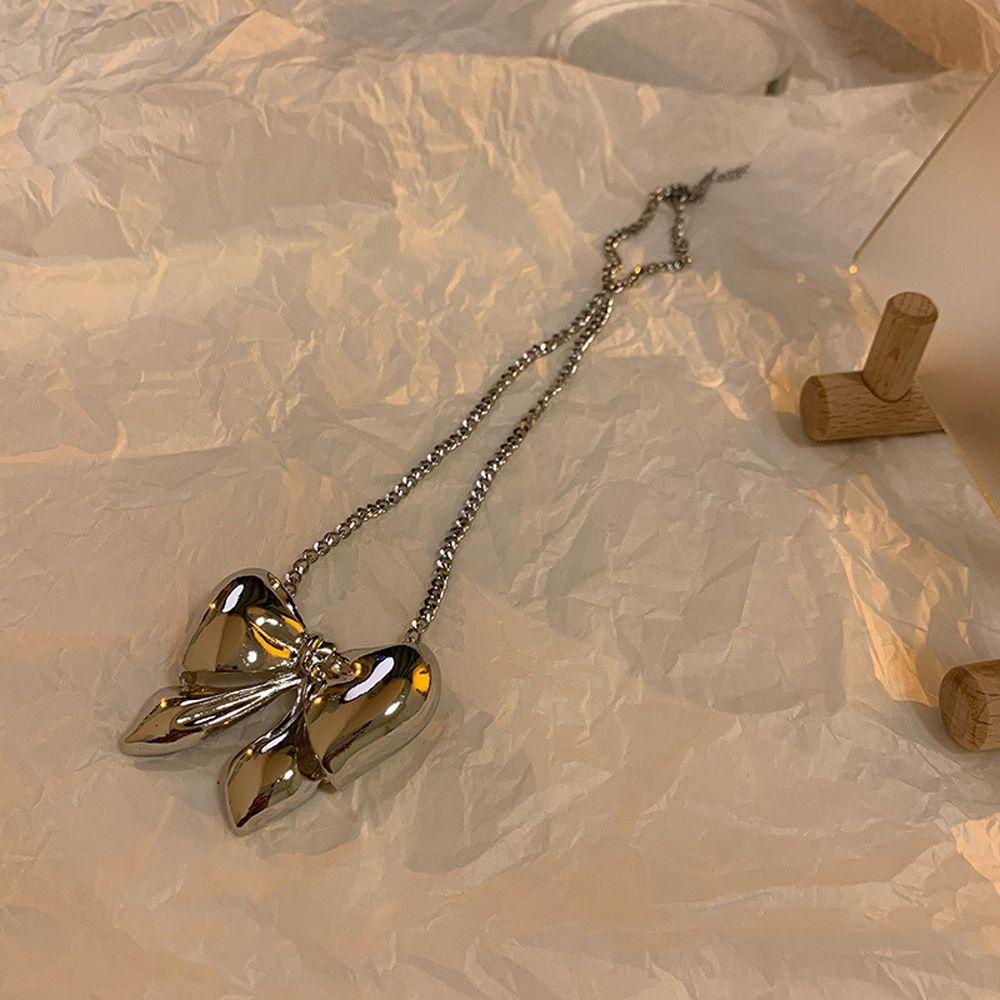 Vòng cổ Mặt Nơ To Dễ Thương Ngọt Ngào Cho Nữ