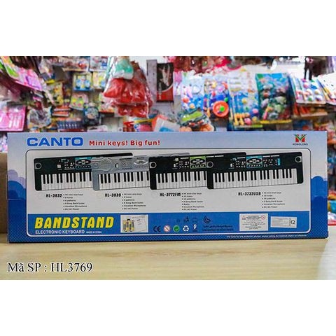 Đàn Organ điện tử mini Canto 37 phím cho trẻ em