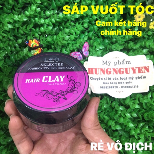 SÁP VUỐT TÓC TẠO KIỂU GIỮ NẾP LÂU DÀI LEO HAIR CLAY PROSEE 100G-SP NHẬP KHẨU CHÍNH HÃNG 100%