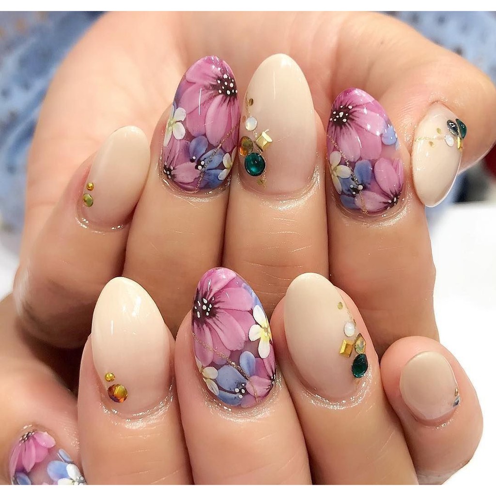 Cọ hoa cúc vẽ nail siêu nhanh và dễ chuyên dùng học và làm nail