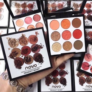 BẢNG PHẤN MẮT NOVO 9 Ô XINH