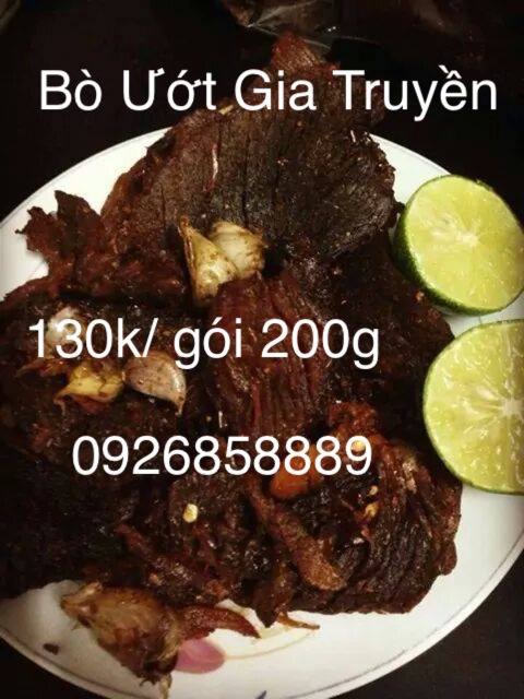 BÒ ƯỚT TỎI GIA TRUYỀN HÀ NỘI