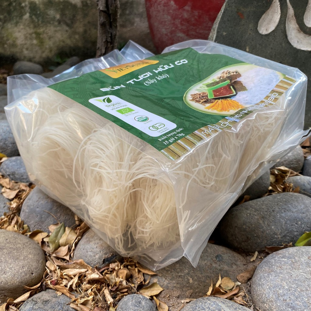 Bún tươi hữu cơ sấy khô Vietsuisse 1kg