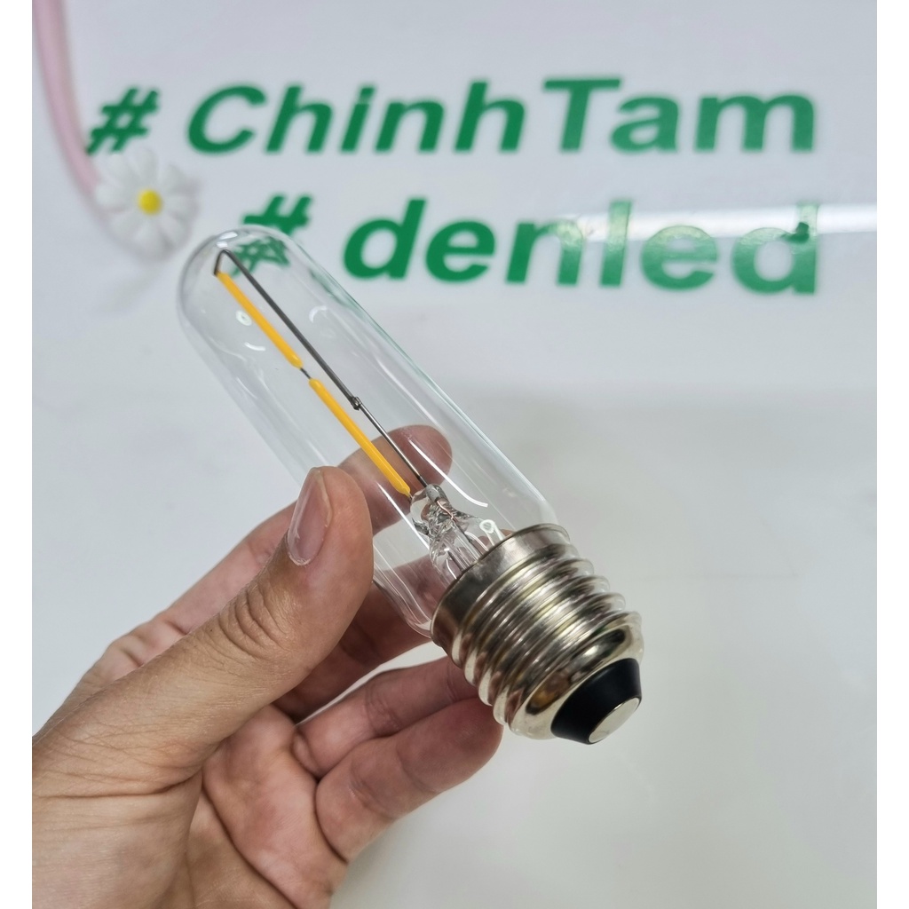 Bóng đèn led Edison T125 2W 220Vac