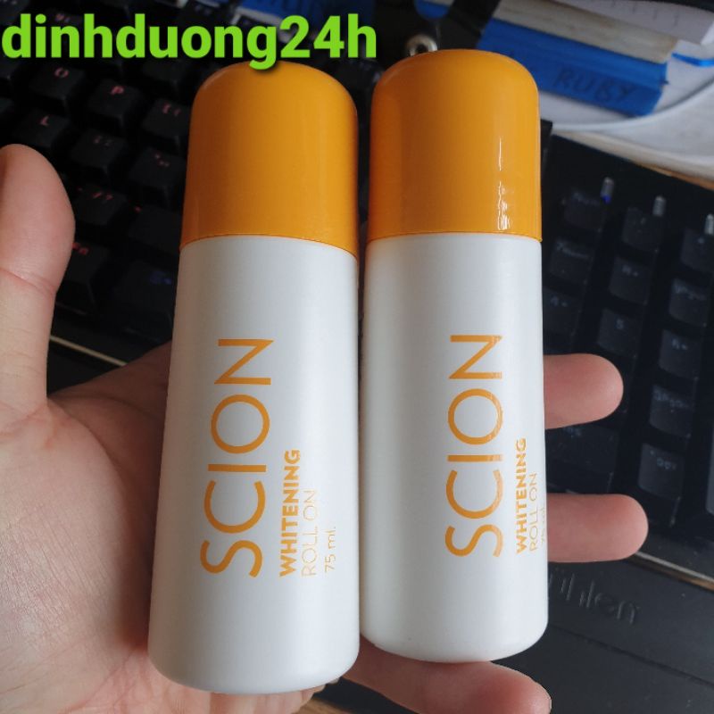 Lăn Khử Mùi Cơ Thể Scion Của Mỹ- Pure White Roll On| Khử Mùi Hiệu Quả- Nếu Phát Hiện Hàng Giả Đền 3 lần tiền !