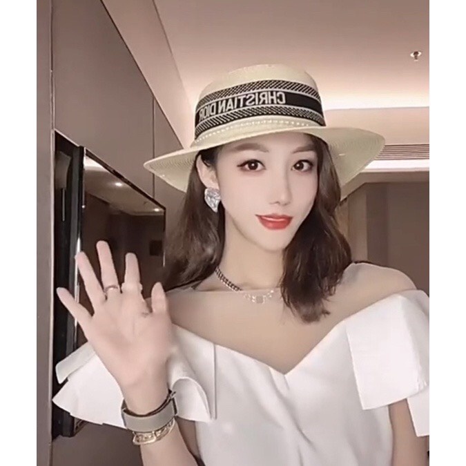 Nón cói vành nhỏ đai DIO cá tính dễ thương