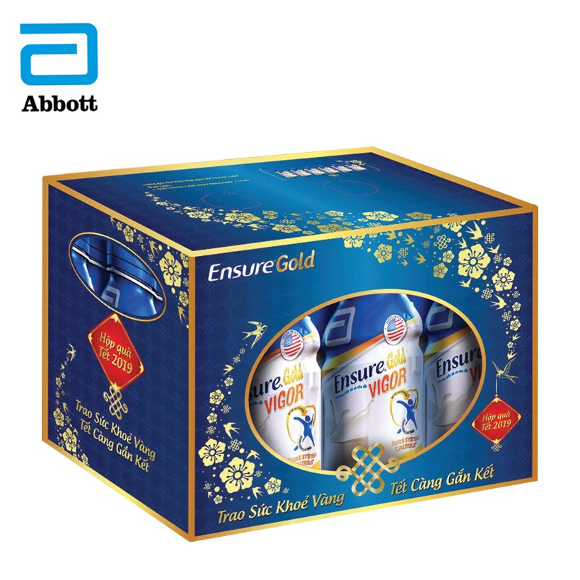 Lốc 6 chai sữa nước Ensure Vigor 237ml