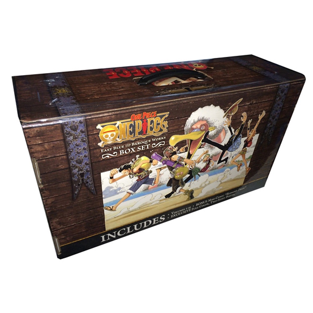 Download One Piece Box Set 1 East Blue And Baroque Works, Volumes 123