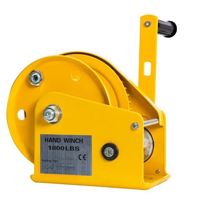 Tời quay tay vàng không cáp 2600LBS - 1179kg