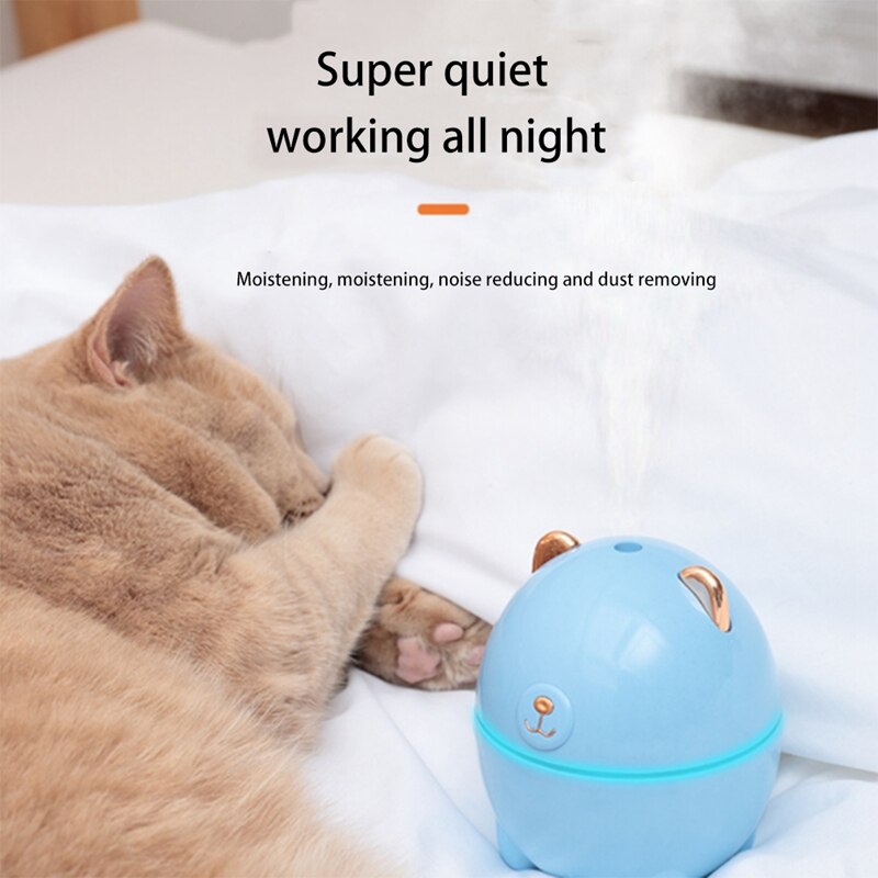 Thiết bị khuếch tán tinh dầu thơm duy trì độ ẩm không khí có đèn LED