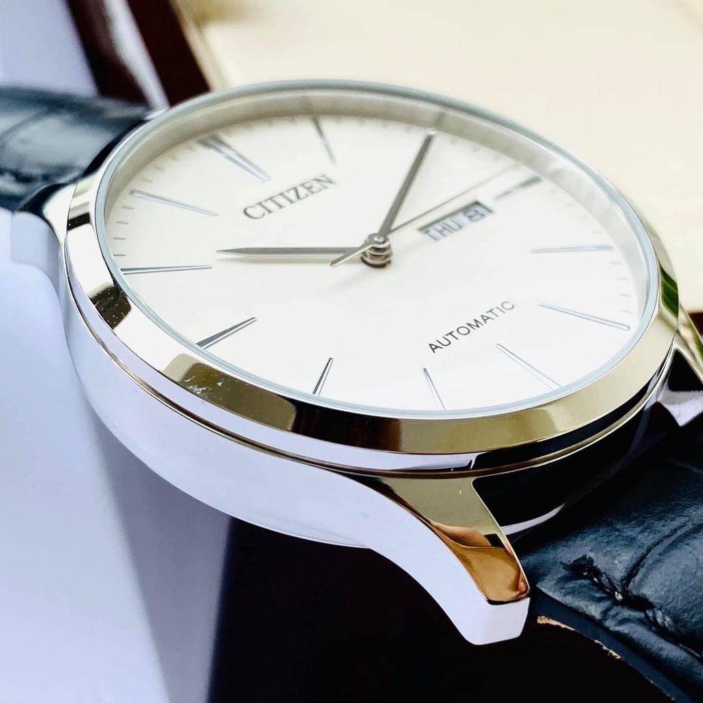 Đồng Hồ Nam CITIZEN Automatic NH8350-08B Chính Hãng Tặng Dây Da Cao Cấp