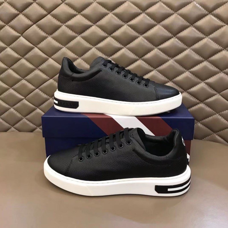 Giày thể thao nam Bally da thật cao cấp thiết kế đơn giản sang trọng dễ phối đồ