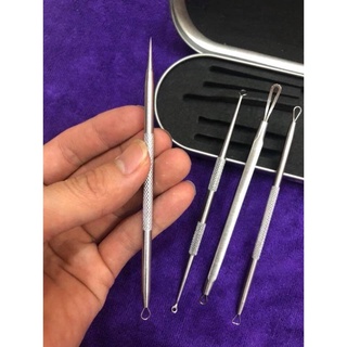 [Ảnh Thật – Clip thật] Bộ Dụng Cụ Nặn Mụn 5 Chi Tiết ( Cao Cấp )