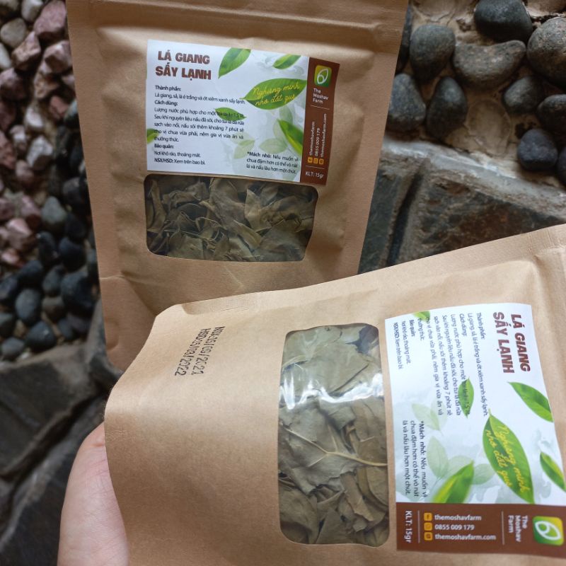 LÁ GIANG SẤY LẠNH khô-MOshav FArm