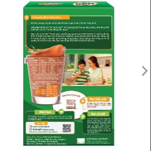 Sữa bột Milo Nestle hộp giấy 285g