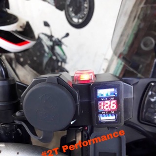 Bộ sạc chống nước xe máy, motor