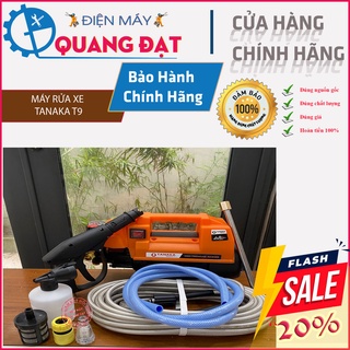 Máy rửa xe tanaka 2500w | chỉnh áp | công xuất 2500 | bảo hành 12 tháng