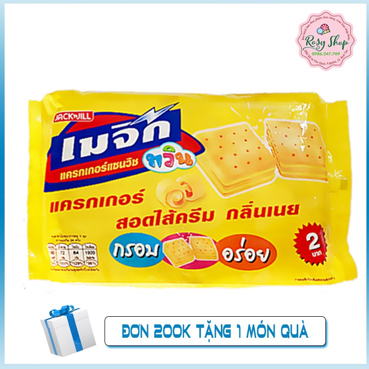 Bánh Quy Kem Bơ Jack n' Jill Thái Lan 360Gr