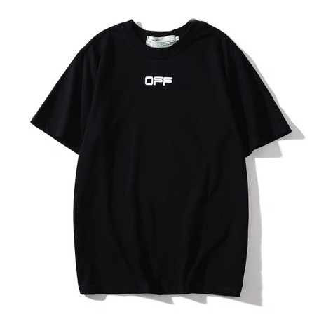 [AT0106] Áo phông Unisex nam nữ phong cách Hàn Quốc OFF đen trắng basic, áo thun nam nữ tay lỡ Streetwear | BigBuy360 - bigbuy360.vn