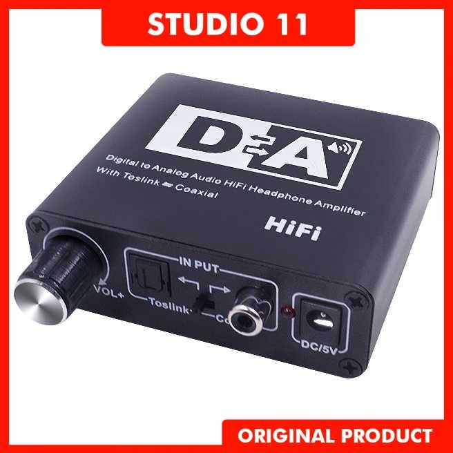 Cáp chuyển đổi Dac Coaxial & Toslink sang 3.5mm AUX RCA