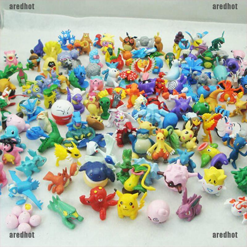 Bộ 24 Mô Hình Nhân Vật Hoạt Hình Pokemon Xinh Xắn