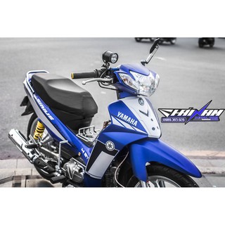 Tem Trùm Sirius Xanh Trắng Đơn giản