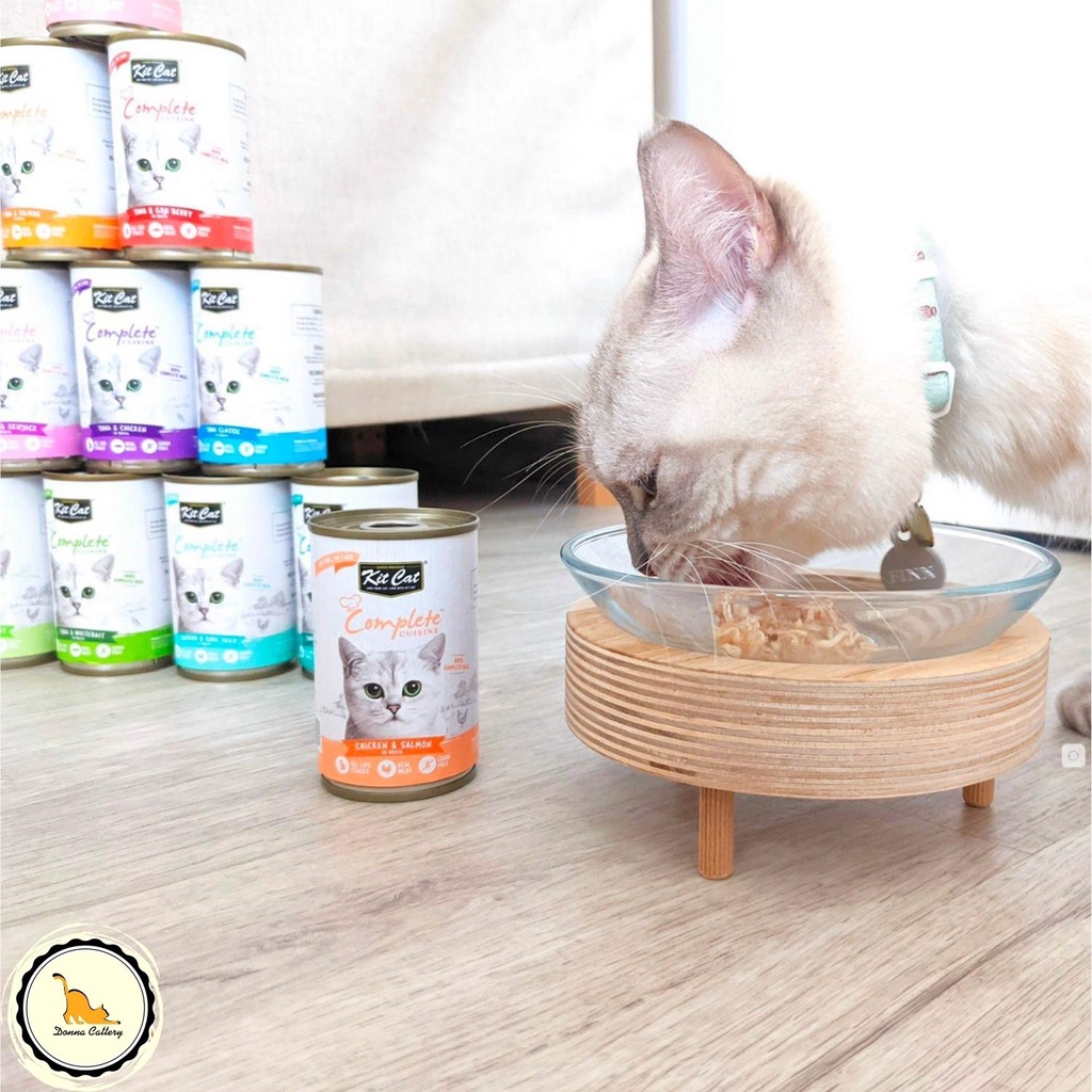 [SIÊU CAO CẤP] KITCAT COMPLETE CUISINE KIT CAT - PATE CÁ NGỪ VÀ THỊT GÀ CHO MÈO NƯỚC SỐT 150g