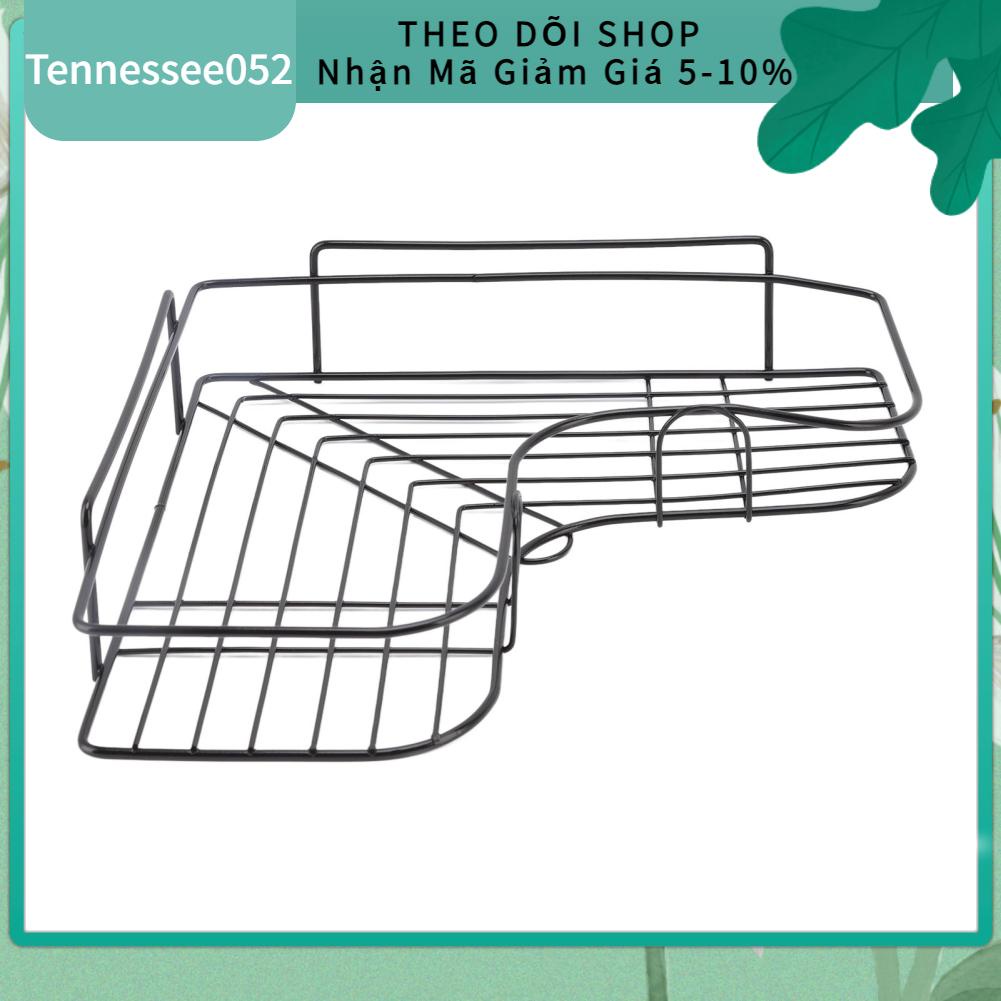 Tennessee052 Kệ góc Giá đỡ bằng sắt lưu trữ hình tam giác Lỗ lắp đặt miễn phí cho nhà bếp trong phòng tắm